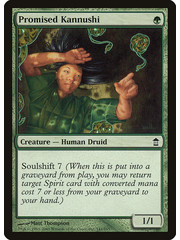 Magic: The Gathering Promised Kannushi (141) Moderately Played