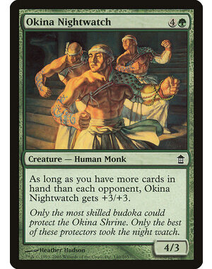 Magic: The Gathering Okina Nightwatch (140) Moderately Played
