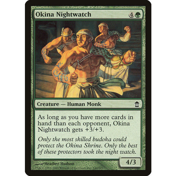 Magic: The Gathering Okina Nightwatch (140) Moderately Played