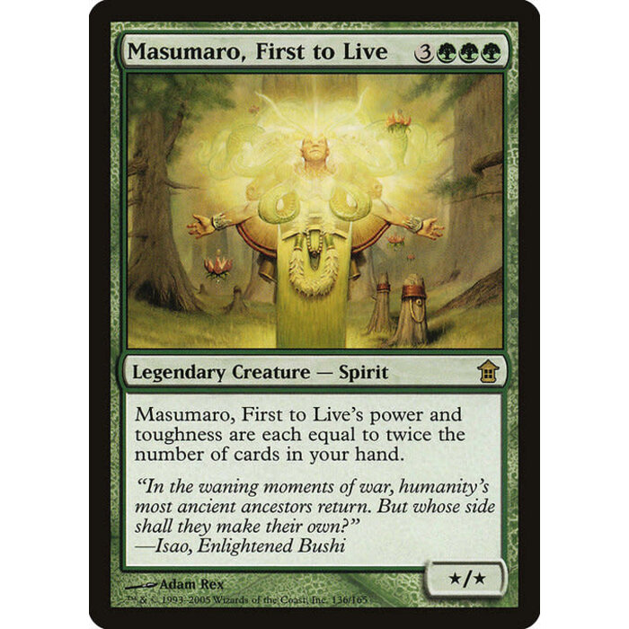 Magic: The Gathering Masumaro, First to Live (136) Moderately Played