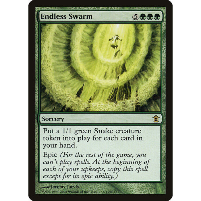 Magic: The Gathering Endless Swarm (129) Moderately Played