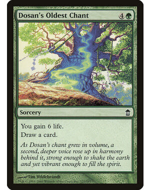 Magic: The Gathering Dosan's Oldest Chant (127) Moderately Played