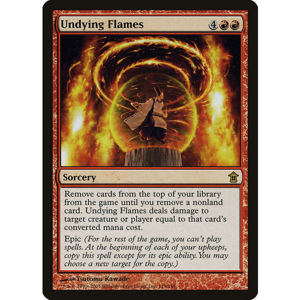 Magic: The Gathering Undying Flames (119) Moderately Played