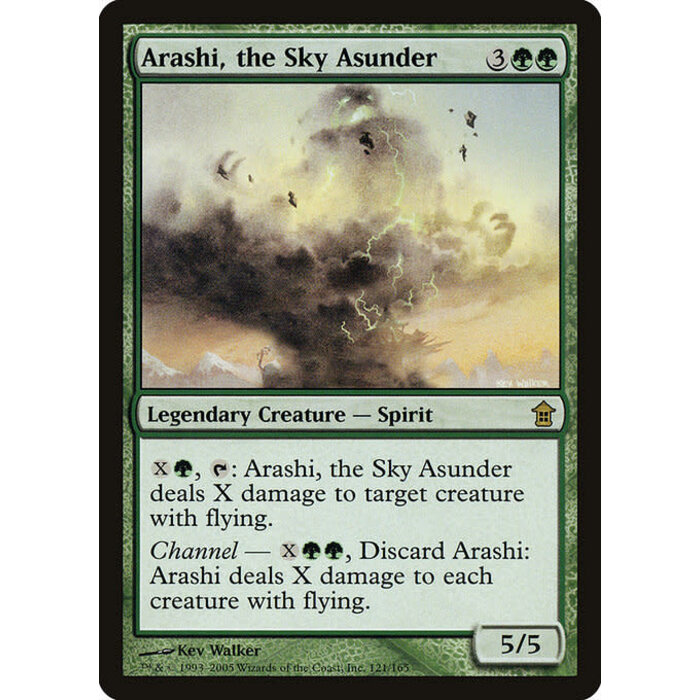 Magic: The Gathering Arashi, the Sky Asunder (121) Moderately Played