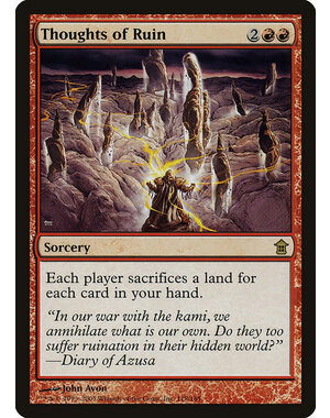 Magic: The Gathering Thoughts of Ruin (118) Moderately Played