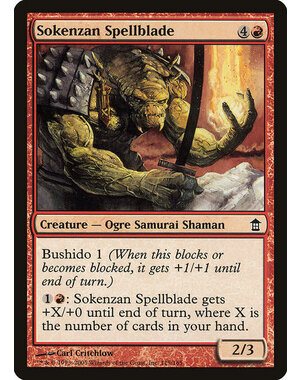 Magic: The Gathering Sokenzan Spellblade (115) Moderately Played