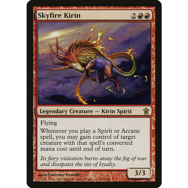 Magic: The Gathering Skyfire Kirin (113) Moderately Played