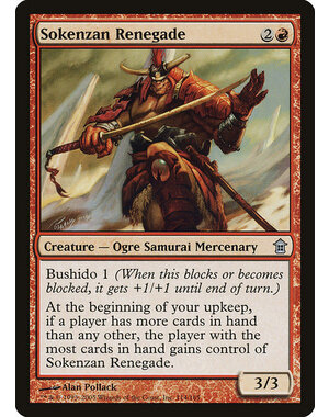 Magic: The Gathering Sokenzan Renegade (114) Moderately Played