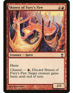 Magic: The Gathering Shinen of Fury's Fire (112) Moderately Played