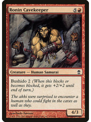 Magic: The Gathering Ronin Cavekeeper (111) Moderately Played