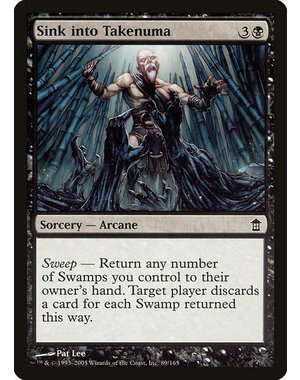 Magic: The Gathering Sink into Takenuma (089) Moderately Played
