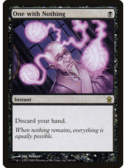 Magic: The Gathering One with Nothing (084) Lightly Played - Chinese (S)