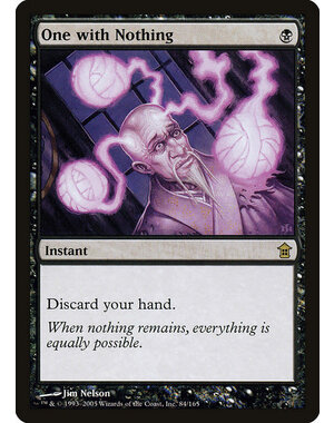 Magic: The Gathering One with Nothing (084) Lightly Played - Chinese (S)