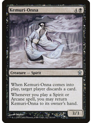Magic: The Gathering Kemuri-Onna (076) Moderately Played