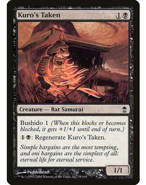 Magic: The Gathering Kuro's Taken (079) Moderately Played