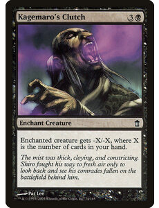 Magic: The Gathering Kagemaro's Clutch (074) Moderately Played