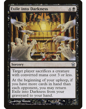 Magic: The Gathering Exile into Darkness (067) Moderately Played