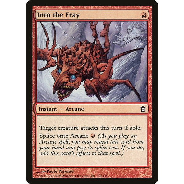 Magic: The Gathering Into the Fray (106) Moderately Played