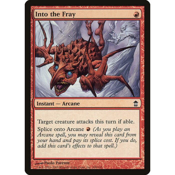 Magic: The Gathering Into the Fray (106) Moderately Played