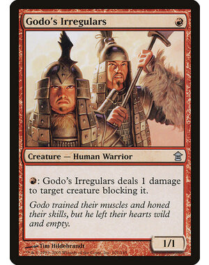 Magic: The Gathering Godo's Irregulars (101) Moderately Played