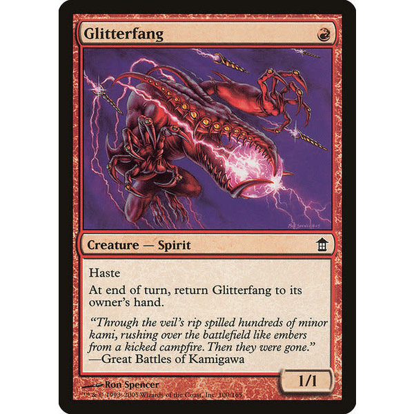 Magic: The Gathering Glitterfang (100) Moderately Played