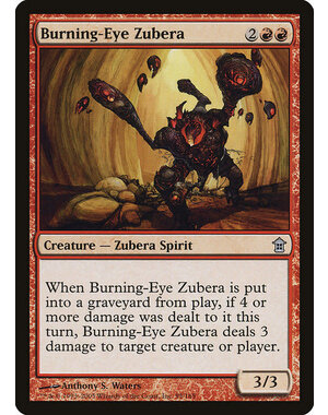Magic: The Gathering Burning-Eye Zubera (095) Moderately Played