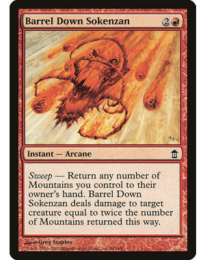 Magic: The Gathering Barrel Down Sokenzan (094) Moderately Played