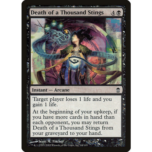 Magic: The Gathering Death of a Thousand Stings (064) Moderately Played