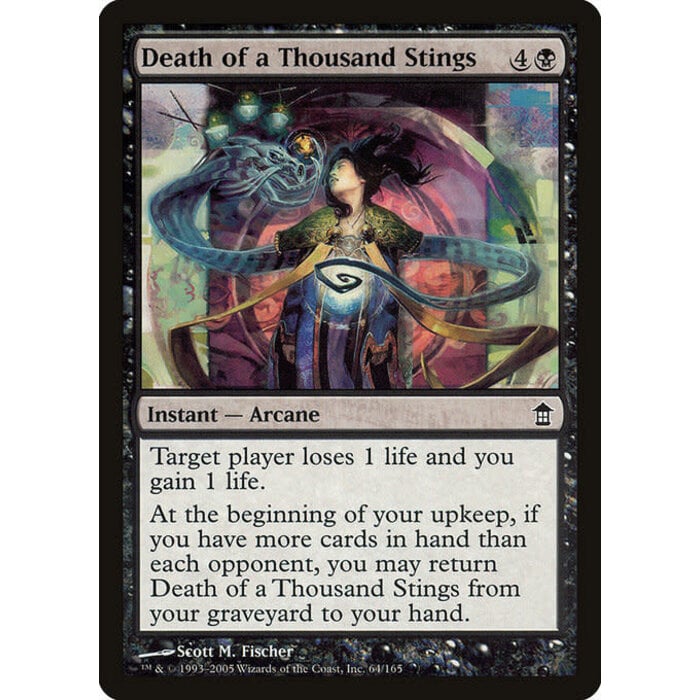 Magic: The Gathering Death of a Thousand Stings (064) Moderately Played
