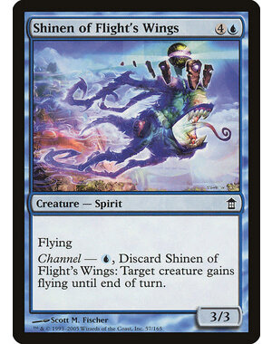 Magic: The Gathering Shinen of Flight's Wings (057) Moderately Played