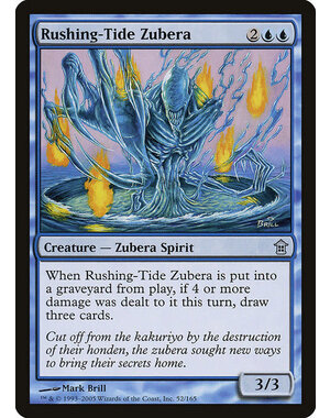 Magic: The Gathering Rushing-Tide Zubera (052) Moderately Played