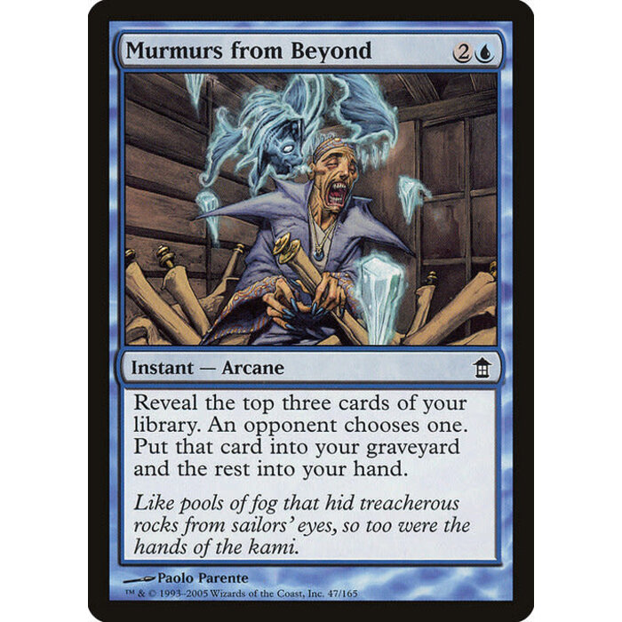 Magic: The Gathering Murmurs from Beyond (047) Moderately Played