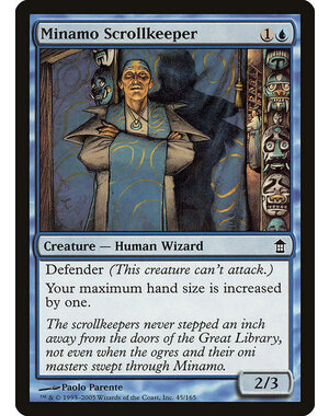 Magic: The Gathering Minamo Scrollkeeper (045) Moderately Played