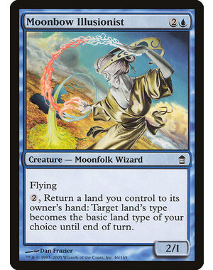 Magic: The Gathering Moonbow Illusionist (046) Moderately Played