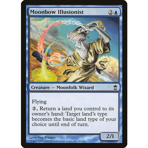 Magic: The Gathering Moonbow Illusionist (046) Moderately Played