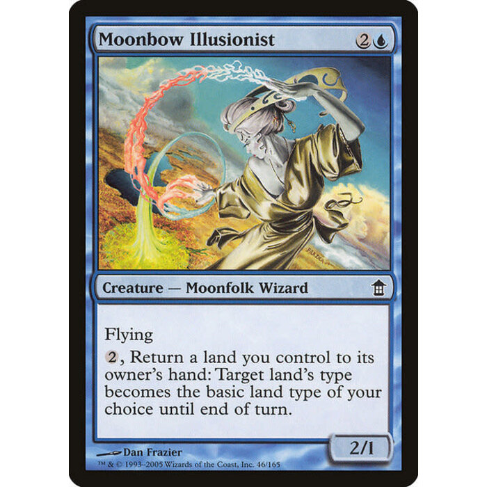 Magic: The Gathering Moonbow Illusionist (046) Moderately Played
