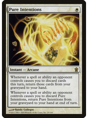 Magic: The Gathering Pure Intentions (025) Moderately Played