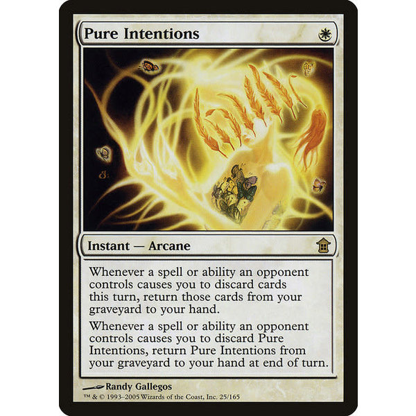 Magic: The Gathering Pure Intentions (025) Moderately Played