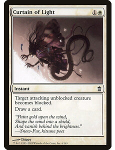 Magic: The Gathering Curtain of Light (006) Moderately Played