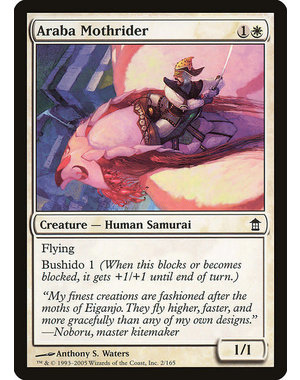 Magic: The Gathering Araba Mothrider (002) Moderately Played