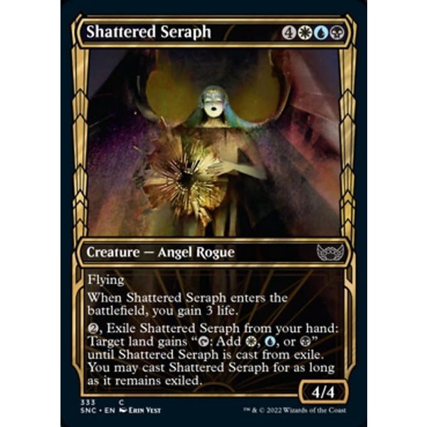 Magic: The Gathering Shattered Seraph (Showcase) (333) Near Mint