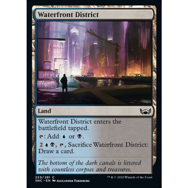 Magic: The Gathering Waterfront District (259) Near Mint