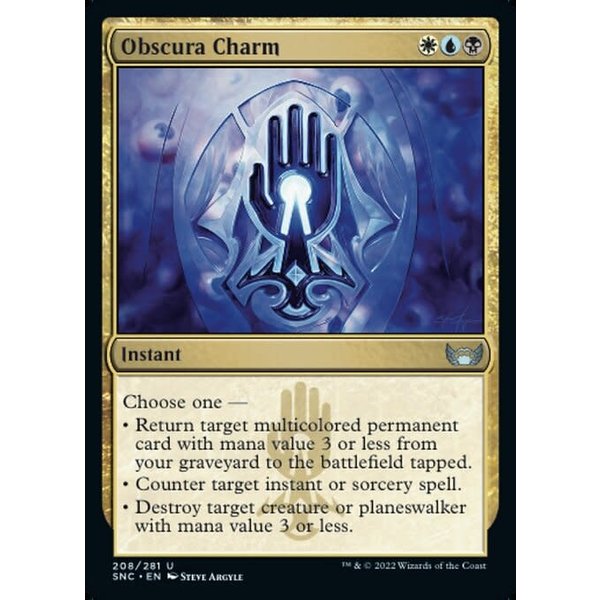 Magic: The Gathering Obscura Charm (208) Lightly Played