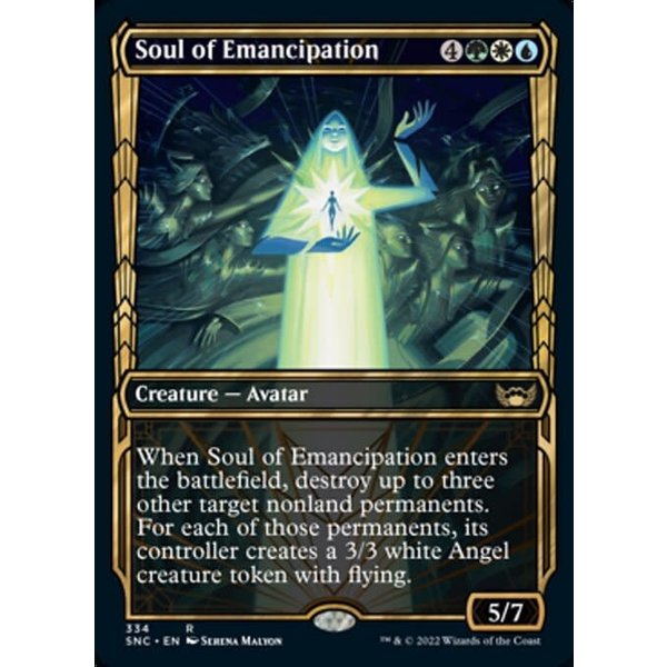 Magic: The Gathering Soul of Emancipation (Showcase) (334) Near Mint