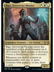Magic: The Gathering Rigo, Streetwise Mentor (215) Near Mint