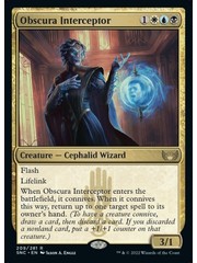 Magic: The Gathering Obscura Interceptor (209) Near Mint