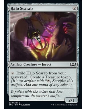 Magic: The Gathering Halo Scarab (239) Near Mint Foil