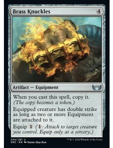 Magic: The Gathering Brass Knuckles (234) Near Mint Foil