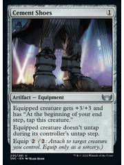 Magic: The Gathering Cement Shoes (235) Near Mint Foil