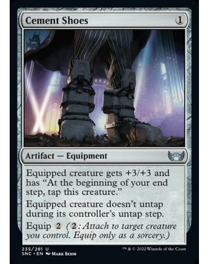 Magic: The Gathering Cement Shoes (235) Near Mint